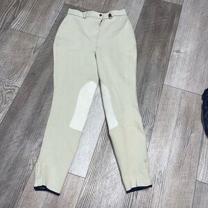 NWT Millers grey ladies CR7 Front zip Breech riding horse pants 30L